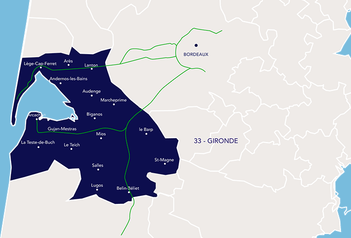carte du territoire