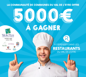 La CdC du Val de l’Eyre soutient la réouverture de ses restaurateurs et cafetiers en relançant une opération « jeux concours bons d’achat rcommerce.fr » | Ils font l'actualité
