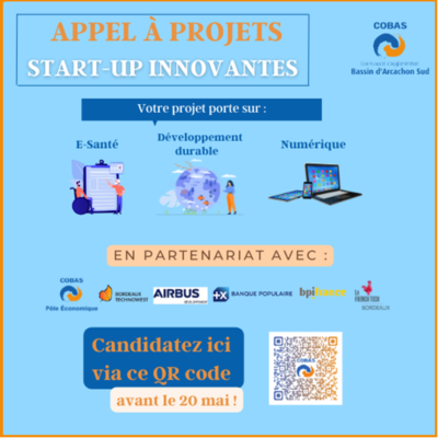 APPEL À PROJETS START-UP INNOVANTES - Actualités BA2E