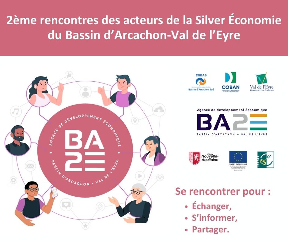 2ème RENCONTRES DES ACTEURS DE LA SILVER ÉCONOMIE - Salle du domaine des Colonies Andernos-les-Bains | Agenda économique