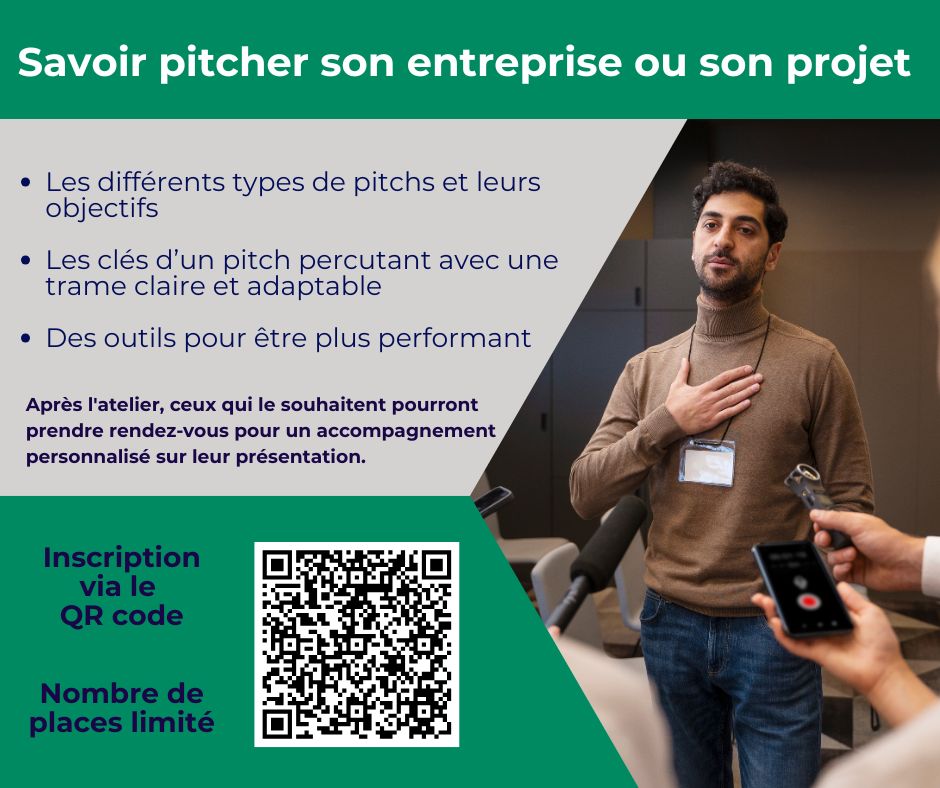 SAVOIR PITCHER SON ENTREPRISE OU SON PROJET | Agenda économique SAVOIR PITCHER SON ENTREPRISE OU SON PROJET | Agenda économique